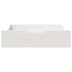 Vidaxl bedlades 2 st 65x55x17 cm massief grenenhout wit