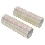 VidaXL Verpakkingstapes 12 st 48 mmx66 m transparant