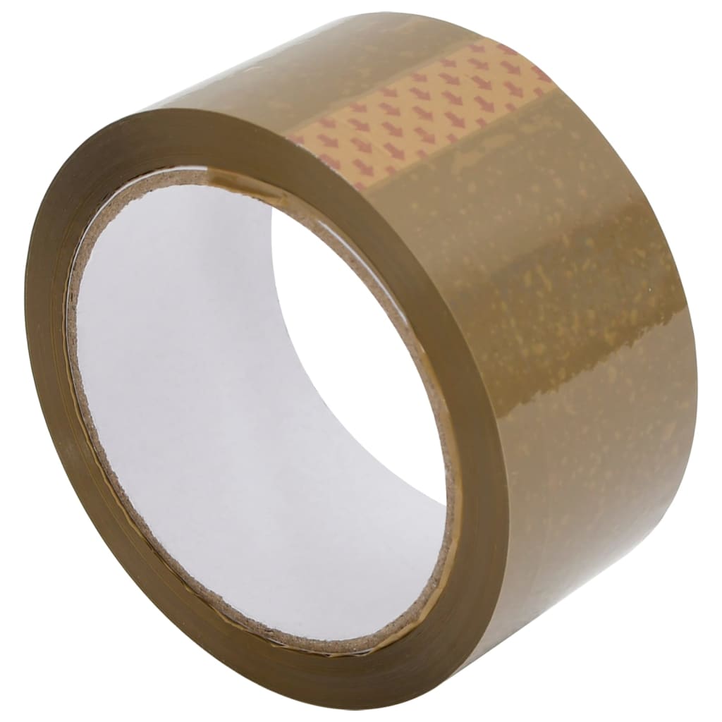 Vidaxl verpakkingstapes 36 st 48 mm x 66 m bruin