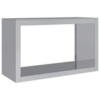 Vidaxl haardhoutrek 100x40x60 cm gegalvaniseerd staal