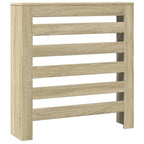 Vidaxl radiatorombouw 78x20x82 cm bewerkt hout sonoma eikenkleurig