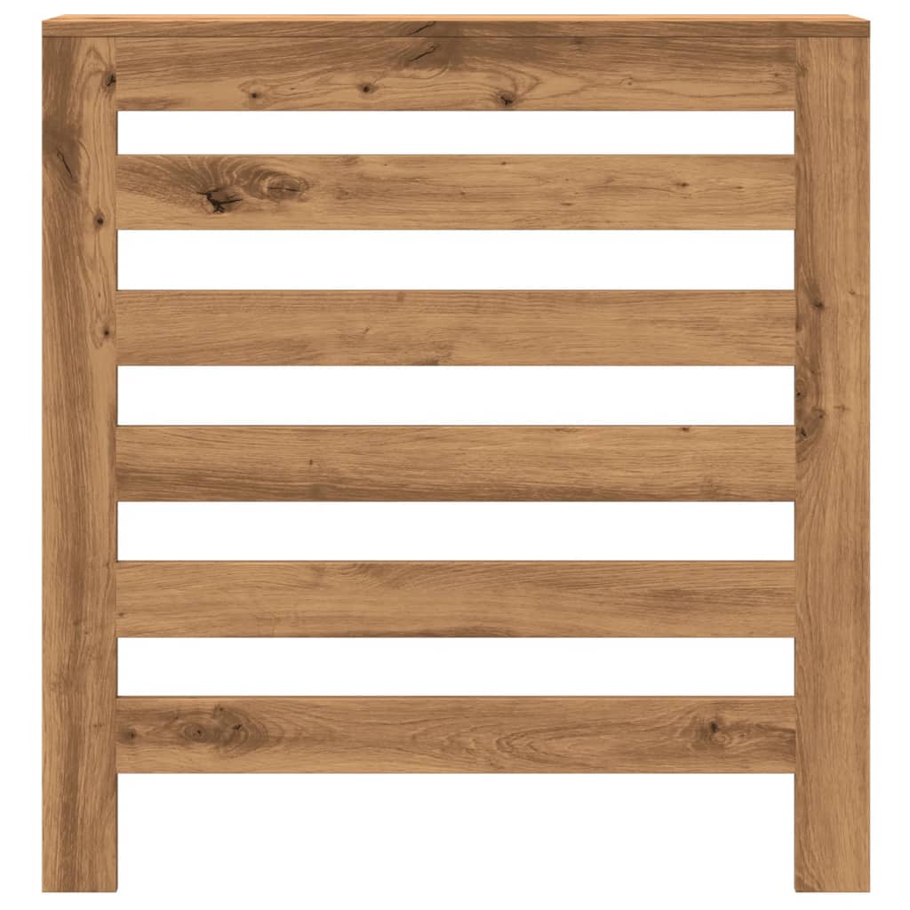Vidaxl radiatorombouw 78x20x82 cm bewerkt hout artisanaal eikenkleur