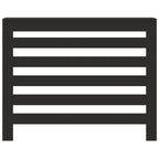 Vidaxl radiatorombouw 104x20x82 cm bewerkt hout zwart