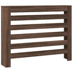 Vidaxl radiatorombouw 104x20x82 cm bewerkt hout bruin eikenkleurig