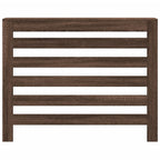 Vidaxl radiatorombouw 104x20x82 cm bewerkt hout bruin eikenkleurig