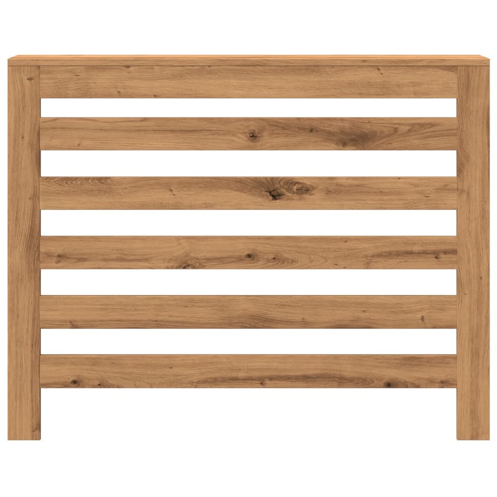 Vidaxl radiatorombouw 104x20x82 cm bewerkt hout artisanaal eikenkleur