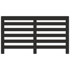 Vidaxl radiatorombouw 149x20x82 cm bewerkt hout zwart