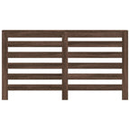 Vidaxl radiatorombouw 149x20x82 cm bewerkt hout bruin eikenkleurig