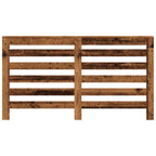Vidaxl radiatorombouw 149x20x82 cm bewerkt hout oud hout