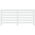 Vidaxl radiatorombouw 175x20x82 cm bewerkt hout wit