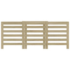 Vidaxl radiatorombouw 205x21,5x83,5 cm bewerkt hout sonoma eikenkleur