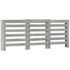 Vidaxl radiatorombouw 205x21,5x83,5 cm bewerkt hout grijs sonoma eiken