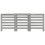 Vidaxl radiatorombouw 205x21,5x83,5 cm bewerkt hout grijs sonoma eiken