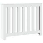 Vidaxl radiatorombouw 104x20x82 cm bewerkt hout wit