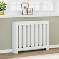 Vidaxl radiatorombouw 104x20x82 cm bewerkt hout wit
