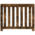 Vidaxl radiatorombouw 104x20x82 cm bewerkt hout gerookt eikenkleurig