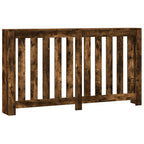 Vidaxl radiatorombouw 149x20x82 cm bewerkt hout gerookt eikenkleurig