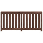 Vidaxl radiatorombouw 175x20x82 cm bewerkt hout bruin eikenkleurig