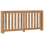 Vidaxl radiatorombouw 175x20x82 cm bewerkt hout artisanaal eikenkleur