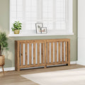 Vidaxl radiatorombouw 175x20x82 cm bewerkt hout artisanaal eikenkleur