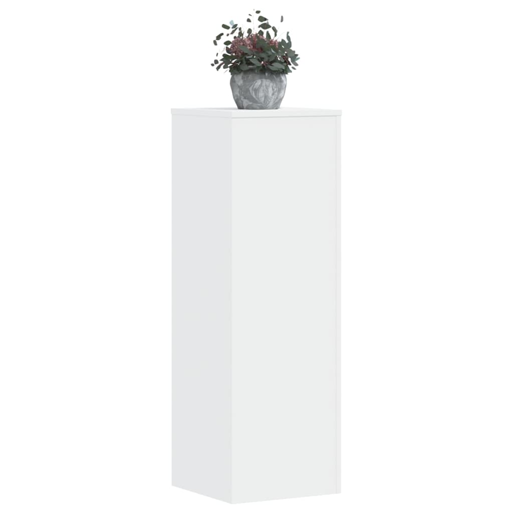 Vidaxl plantenstandaard 33x33x100 cm bewerkt hout wit