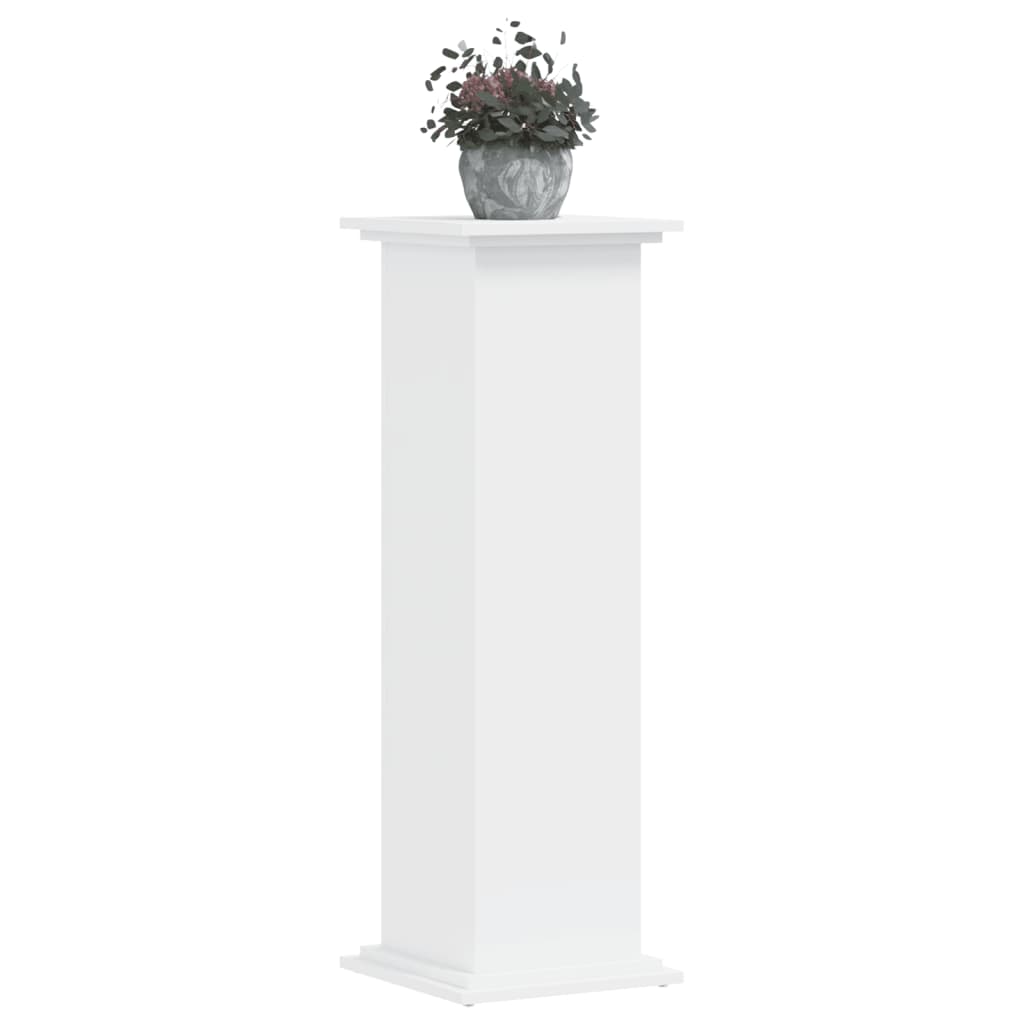 Vidaxl plantenstandaard 33x33x100 cm bewerkt hout wit