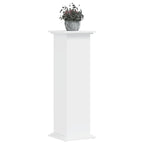 Vidaxl plantenstandaard 33x33x100 cm bewerkt hout wit