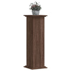 Vidaxl plantenstandaard 33x33x100 cm bewerkt hout bruin eikenkleurig