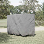 Vidaxl paardentrailerhoes 334x148x230 cm vliesvlies grijs
