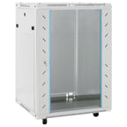 Vidaxl netwerkkast 15u 19 ip20 60x45x86 cm grijs