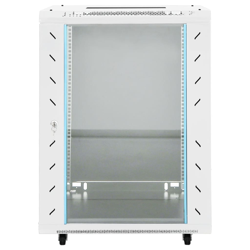 Vidaxl netwerkkast 15u 19 ip20 60x45x86 cm grijs