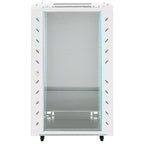 Vidaxl netwerkkast 18u 19 ip20 60x60x100 cm grijs
