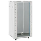 VidaXL Netwerkkast 22U 19 IP20 60x60x120 cm grijs