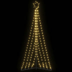 Vidaxl led-kerstboom 339 leds warm wit 182 cm