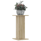 Vidaxl plantenstandaards 2 st 30x30x60 cm bewerkt hout sonoma eiken