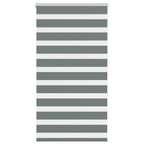 Vidaxl zebra rolgordijn 70x150 cm stofbreedte 65,9 cm donkergrijs