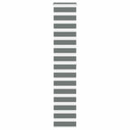 Vidaxl zebra rolgordijn 40x200 cm stofbreedte 35,9 cm donkergrijs