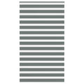 Vidaxl zebra rolgordijn 120x200 cm stofbreedte 115,9 cm donkergrijs