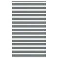 Vidaxl zebra rolgordijn 140x200 cm stofbreedte 135,9 cm donkergrijs