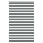 Vidaxl zebra rolgordijn 145x200 cm stofbreedte 140,9 cm donkergrijs