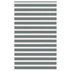 Vidaxl zebra rolgordijn 150x200 cm stofbreedte 145,9 cm donkergrijs