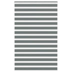 Vidaxl zebra rolgordijn 140x230 cm stofbreedte 135,9 cm donkergrijs