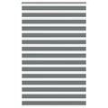 Vidaxl zebra rolgordijn 150x230 cm stofbreedte 145,9 cm donkergrijs