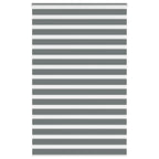 Vidaxl zebra rolgordijn 150x230 cm stofbreedte 145,9 cm donkergrijs