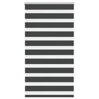 Vidaxl zebra rolgordijn 80x100 cm stofbreedte 75,9 cm zwart