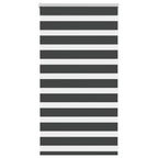 Vidaxl zebra rolgordijn 90x100 cm stofbreedte 85,9 cm zwart