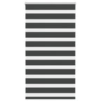 Vidaxl zebra rolgordijn 70x150 cm stofbreedte 65,9 cm zwart