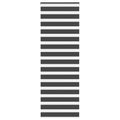Vidaxl zebra rolgordijn 70x200 cm stofbreedte 65,9 cm zwart