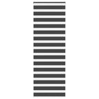 Vidaxl zebra rolgordijn 70x200 cm stofbreedte 65,9 cm zwart