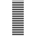 Vidaxl zebra rolgordijn 90x200 cm stofbreedte 85,9 cm zwart